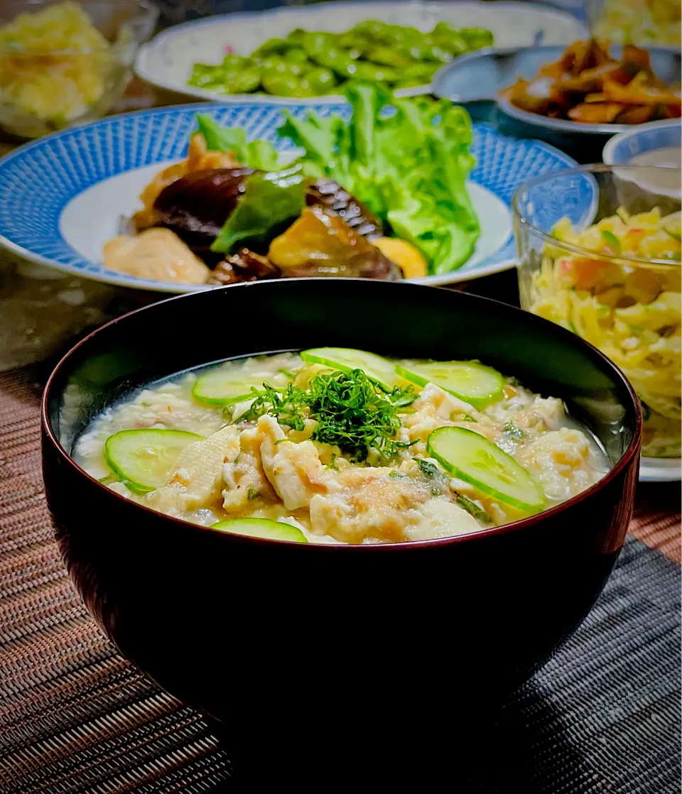 冷や汁丼❣️✨✨✨夏はこれに限るな。😋|イチロッタさん