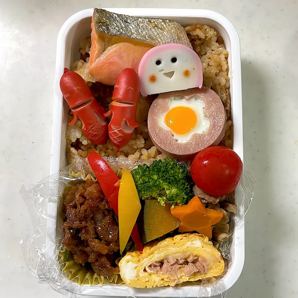 Snapdishの料理写真:2022年7月21日　オレ弁当♪|クッキングおやぢさん