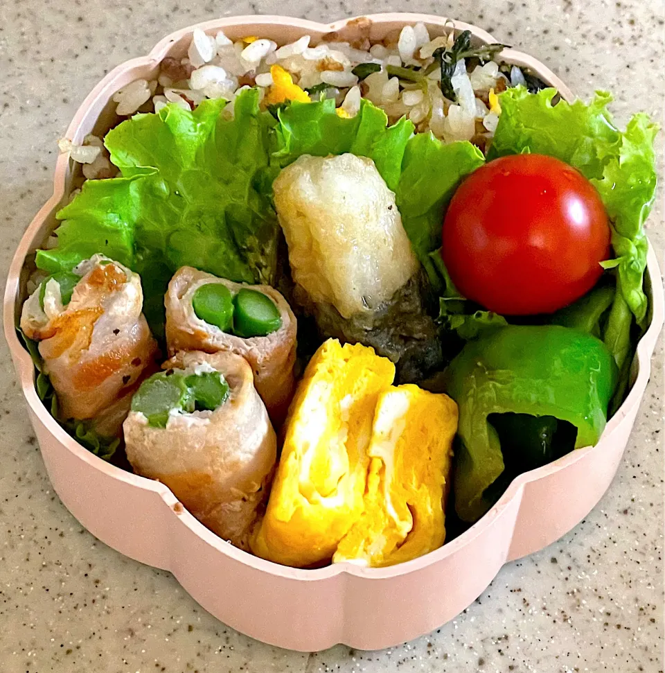 豚肉の野菜巻き弁当|besさん