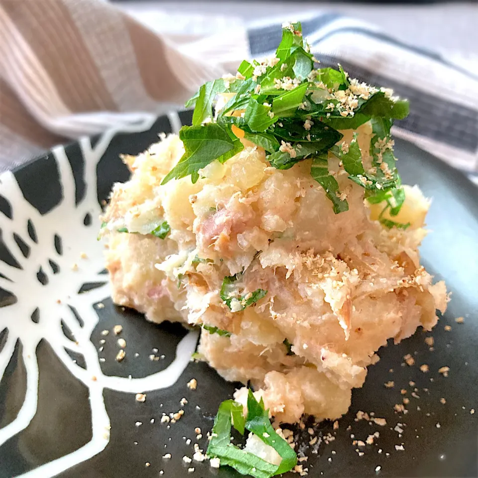 Snapdishの料理写真:和風ポテトサラダ🥔|ららさん