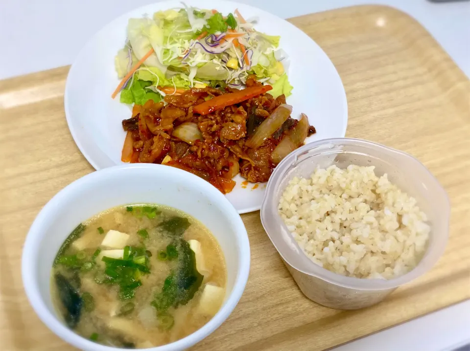 Spicy pork and miso soup|Ritaさん