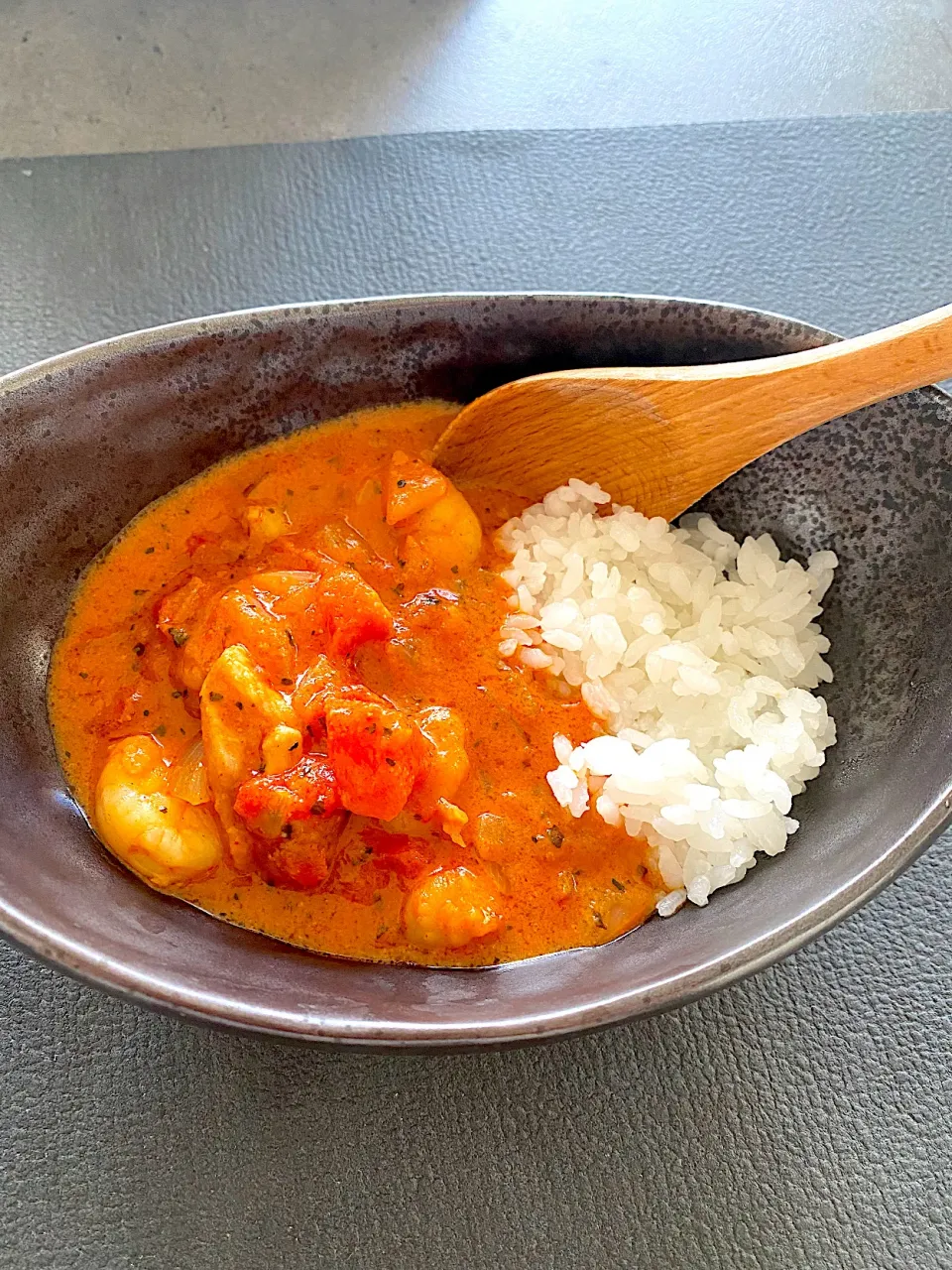 チキンシュリンプトマトココナッツクリーム煮|のりこさん