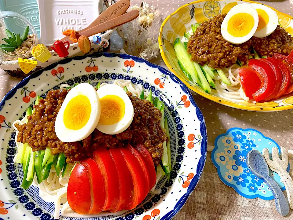 肉味噌がおいしい🎶ジャージャーうどん|がぁがさん