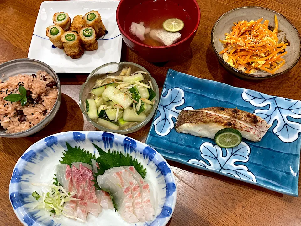 二人目の孫誕生　お祝い晩ご飯💝|sakuramochiさん