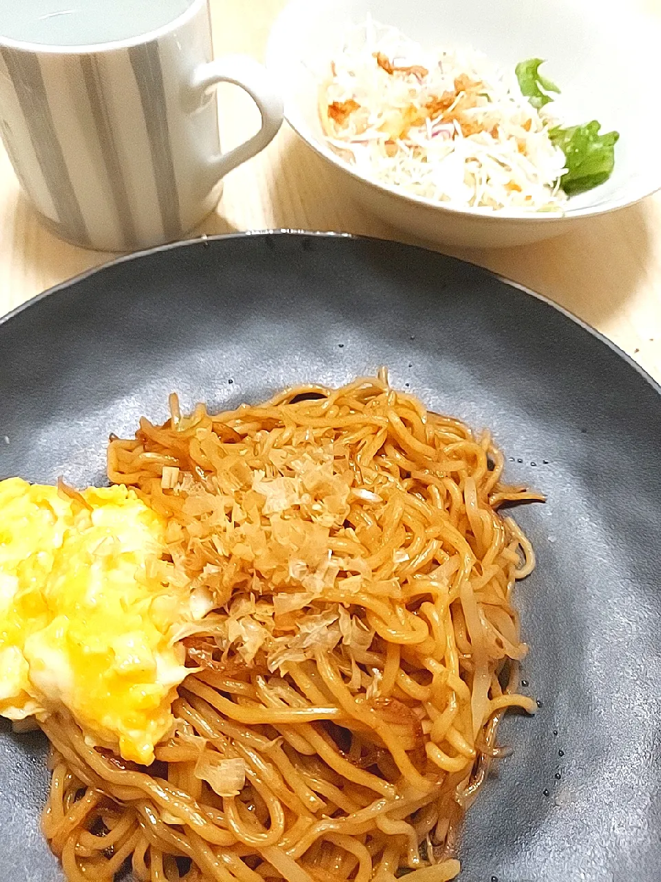 焼きそば ＆ サラダ|すばるさん