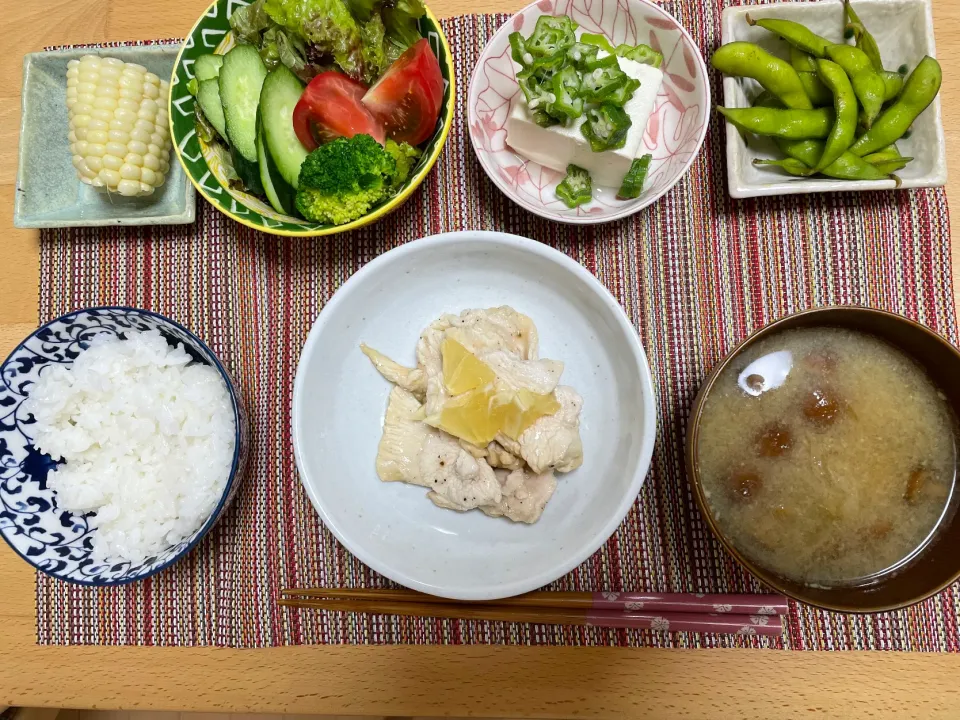 鶏むね肉のレモン漬け|まーさん