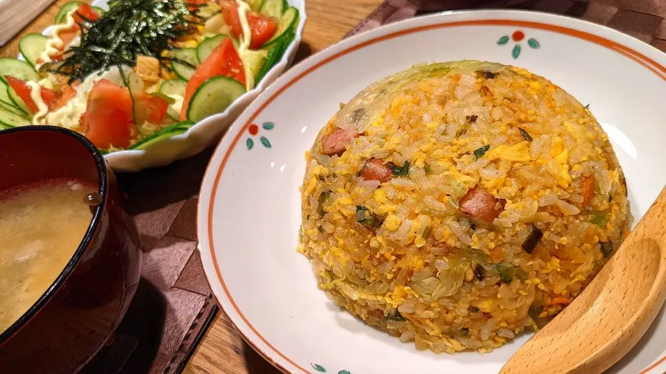 ゴーヤとレタスのチャーハン|まみさん