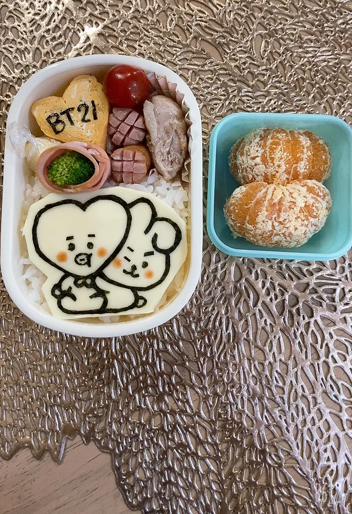 娘ちゃんのお弁当🍱おかずが毎回同じ🤣|みーみさん