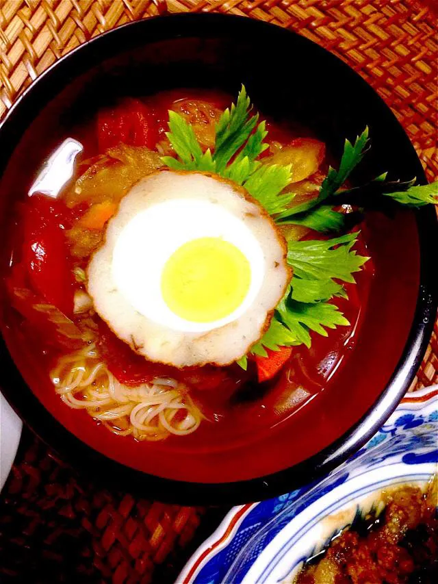 トマトスープそうめん|Cuisineさん