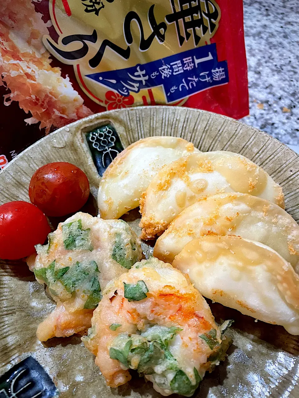 海老と紫蘇の揚げ物|キヨさん