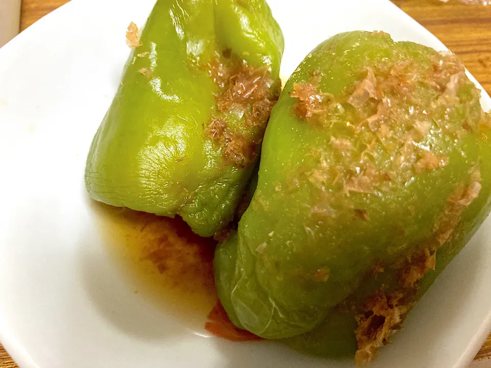 丸ごとピーマンのおひたし|RIN♡さん