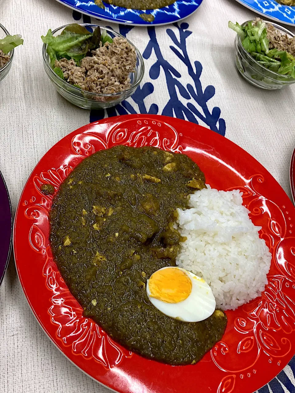 ほうれん草カレー|yukko87cafeさん