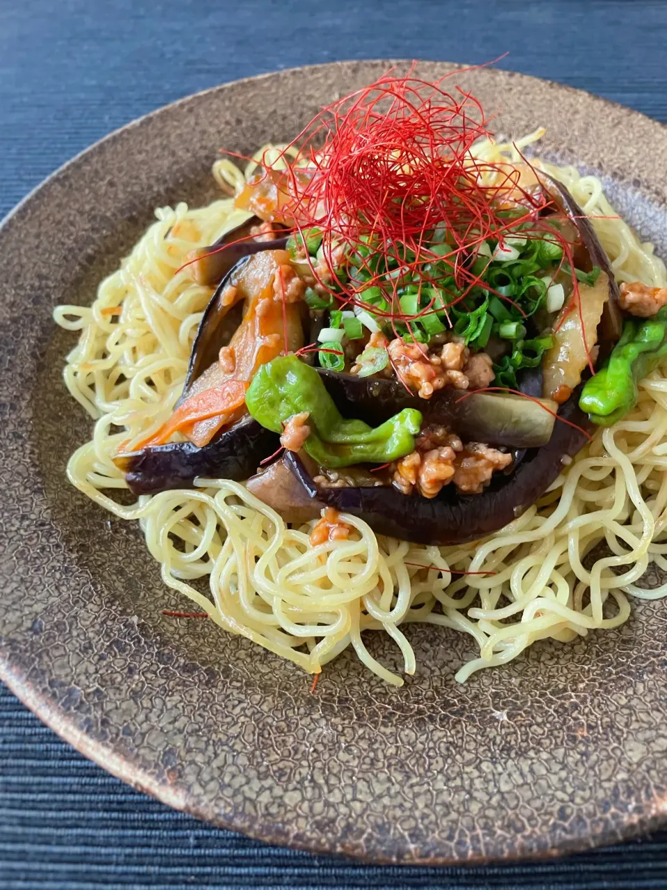 麻婆茄子焼きそば|アッチさん