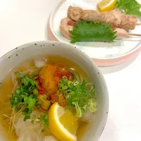 Snapdishの料理写真:こんにゃく冷麺|ろろみさん