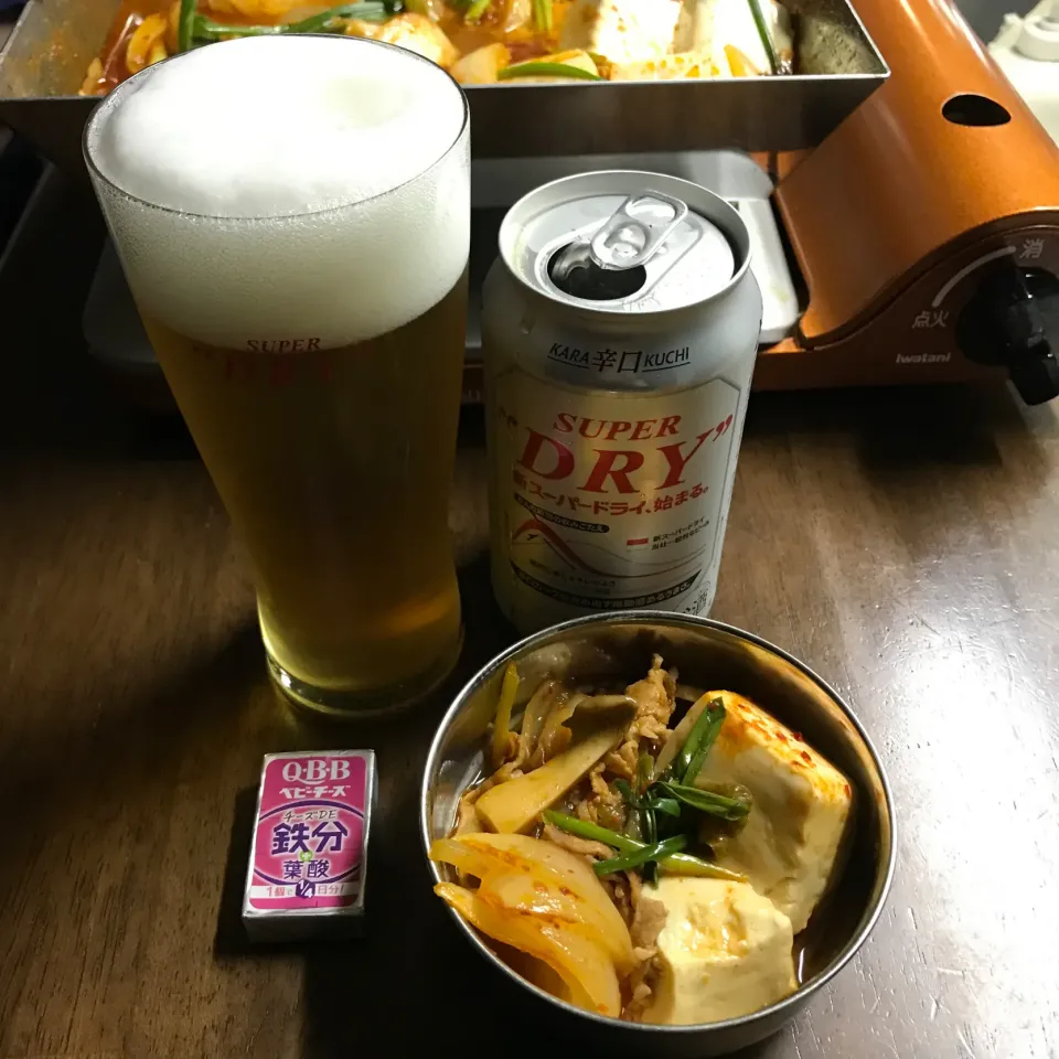 チゲ鍋で家飲み|sanaeさん