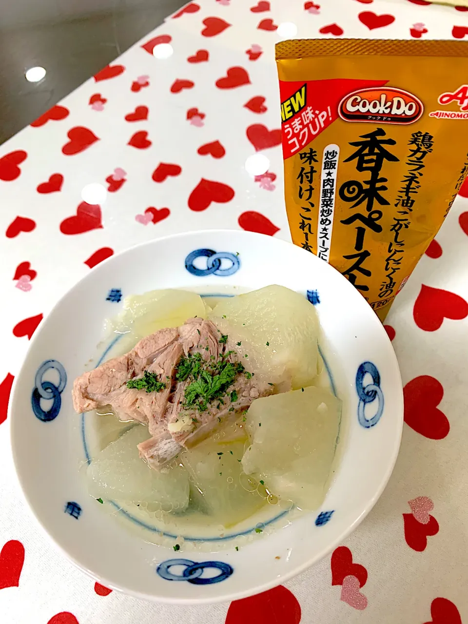 Snapdishの料理写真:冬瓜とスペアリブの中華風スープ|プクママさん