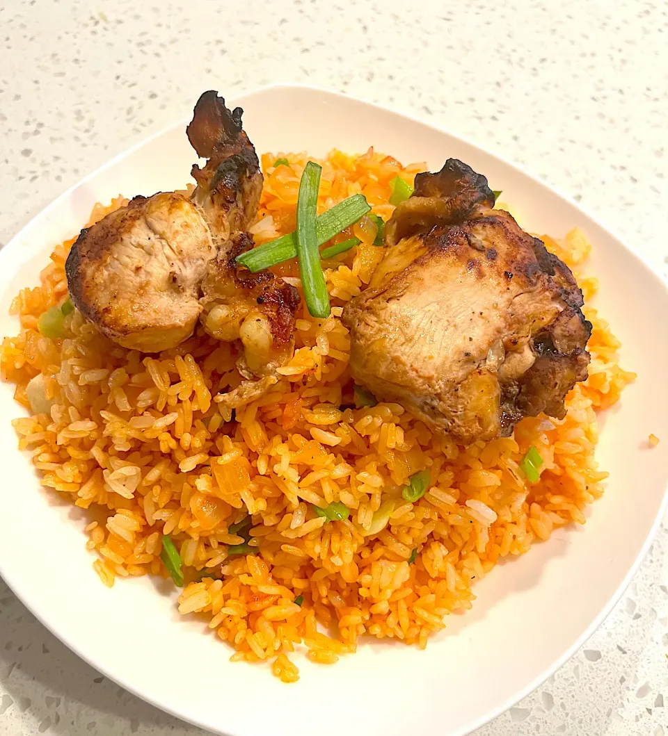 Java rice and bbq chicken|🌺IAnneさん