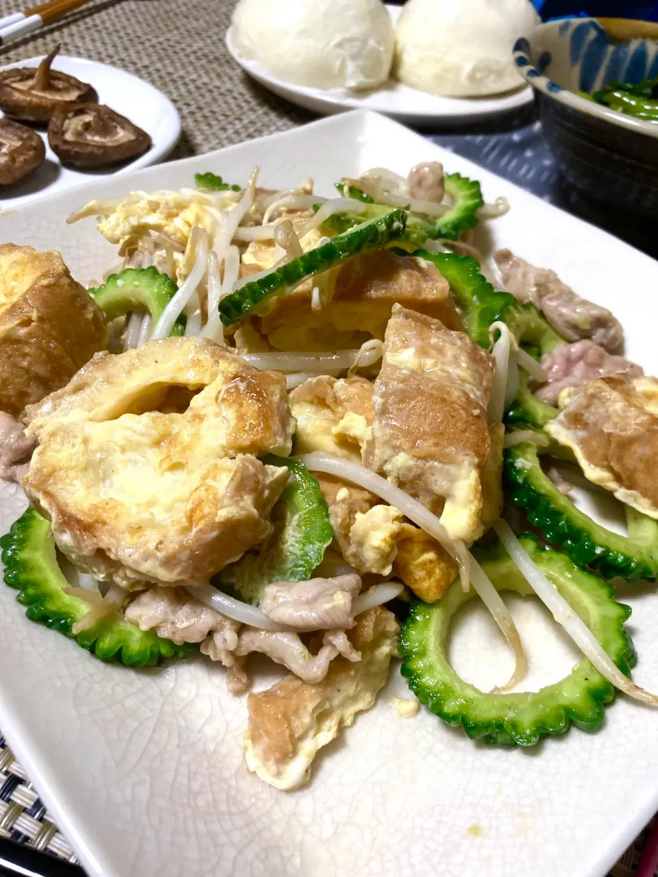 Snapdishの料理写真:麩チャンプルー|Naoko Miyataさん