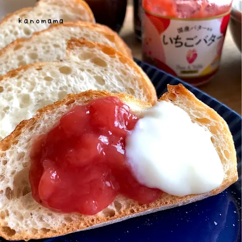 「Sun & Table Butter いちごバター」を使ってみたSnapdishの料理・レシピ写真:いちごバター♪