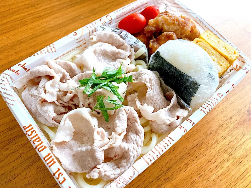 冷しゃぶうどん弁当|acchi2021さん