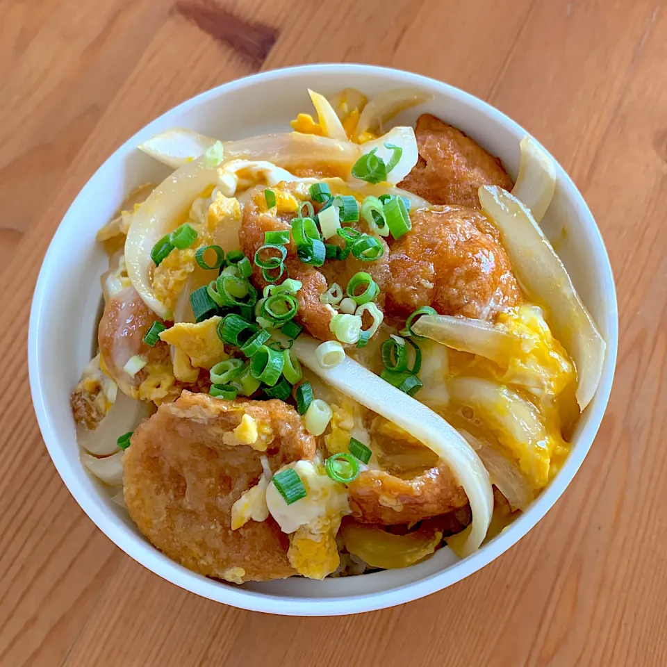 鶏肉無いから油麩丼|mamaさん