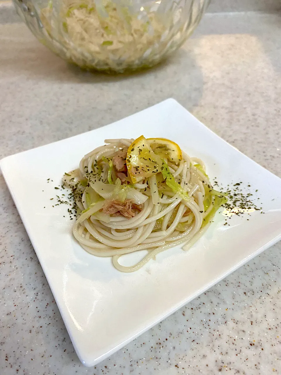 そうめんとレモンのカッペリーニ|アパッチさん