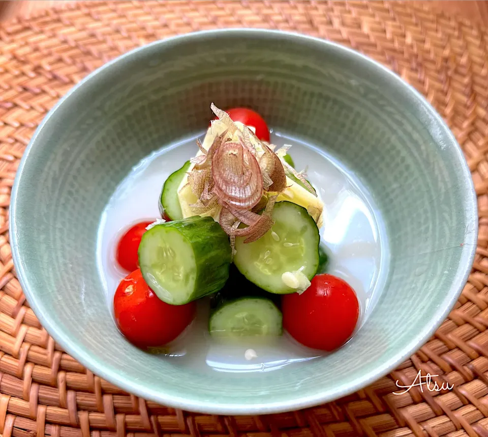 Snapdishの料理写真:水キムチ　ニンニク抜きだけど😄|Atsuさん