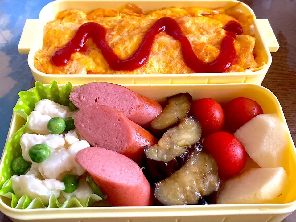 オムライス弁当|料理嫌いを直したいさん