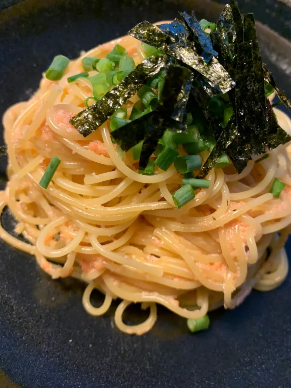 明太子スパゲッティ|春 来るさん