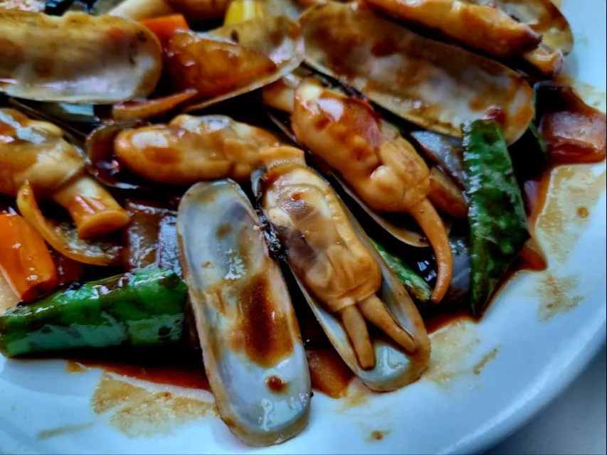 saute razor clams|steven z.y.さん