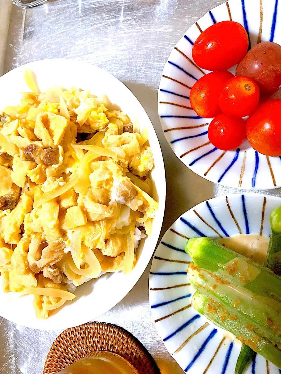 Snapdishの料理写真:あぶたま丼|くまとらさん