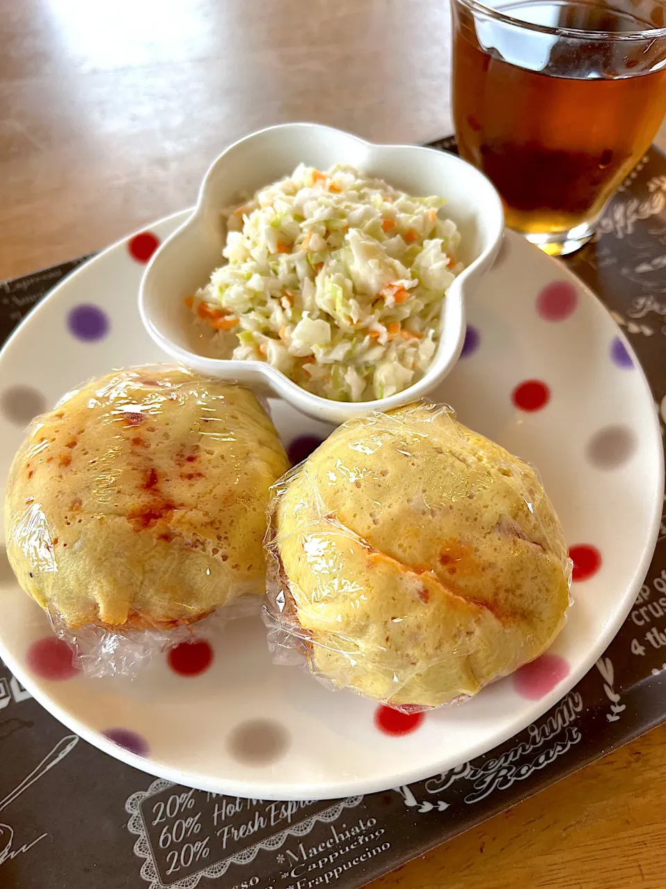 オムライスおにぎりのお昼ごはん|ゆかｕさん