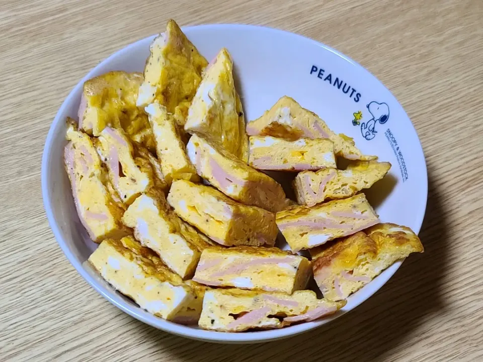 ハム卵焼き|なっつさん