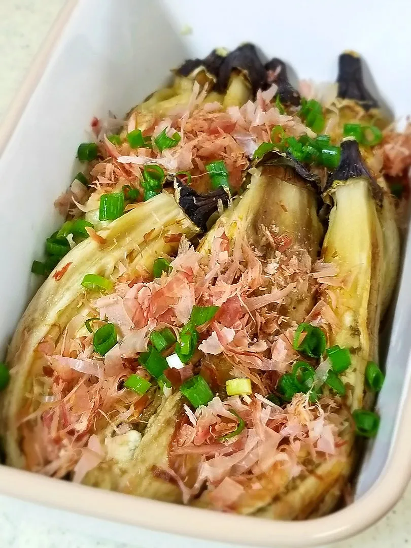 パパが大好きな焼き茄子|ぱんだのままんさん