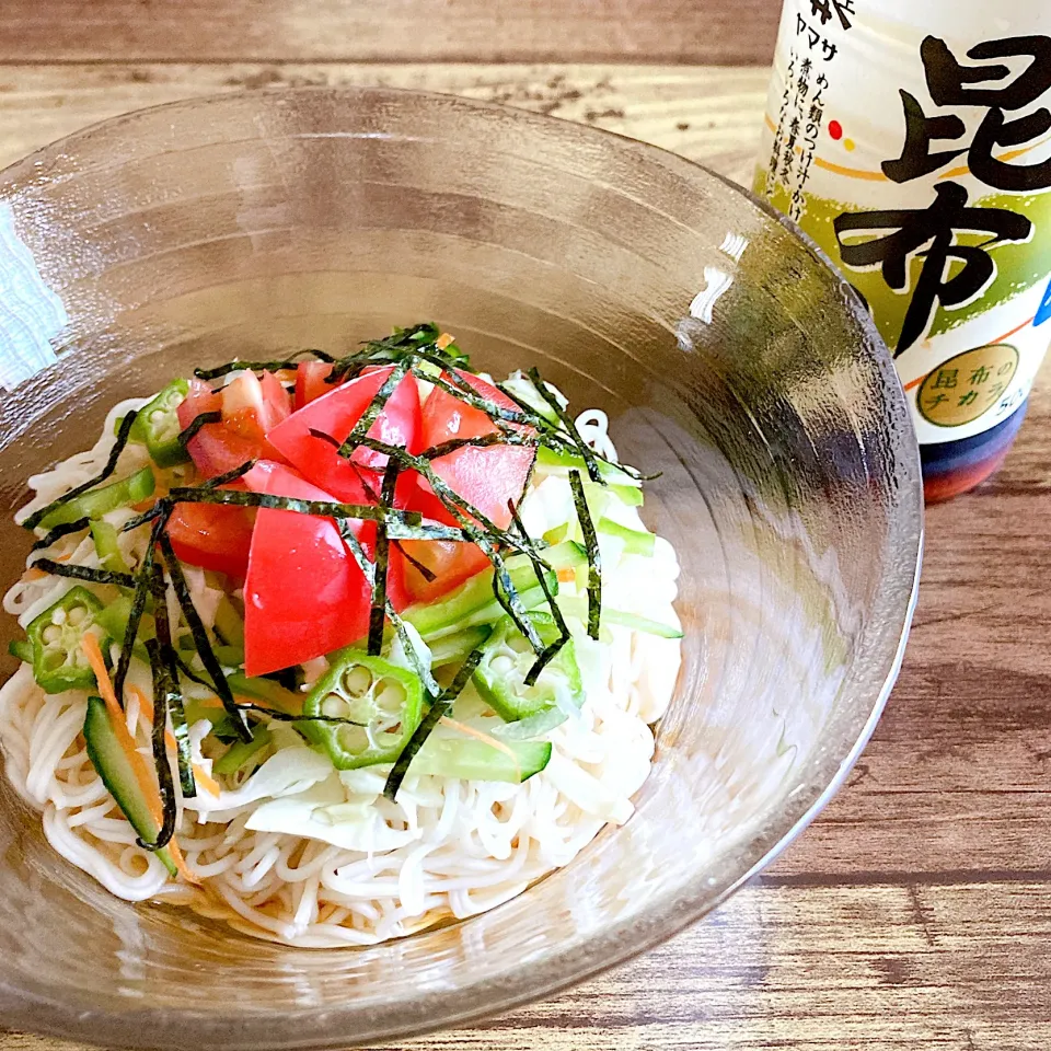 ぶっかけそうめん|Peco*さん