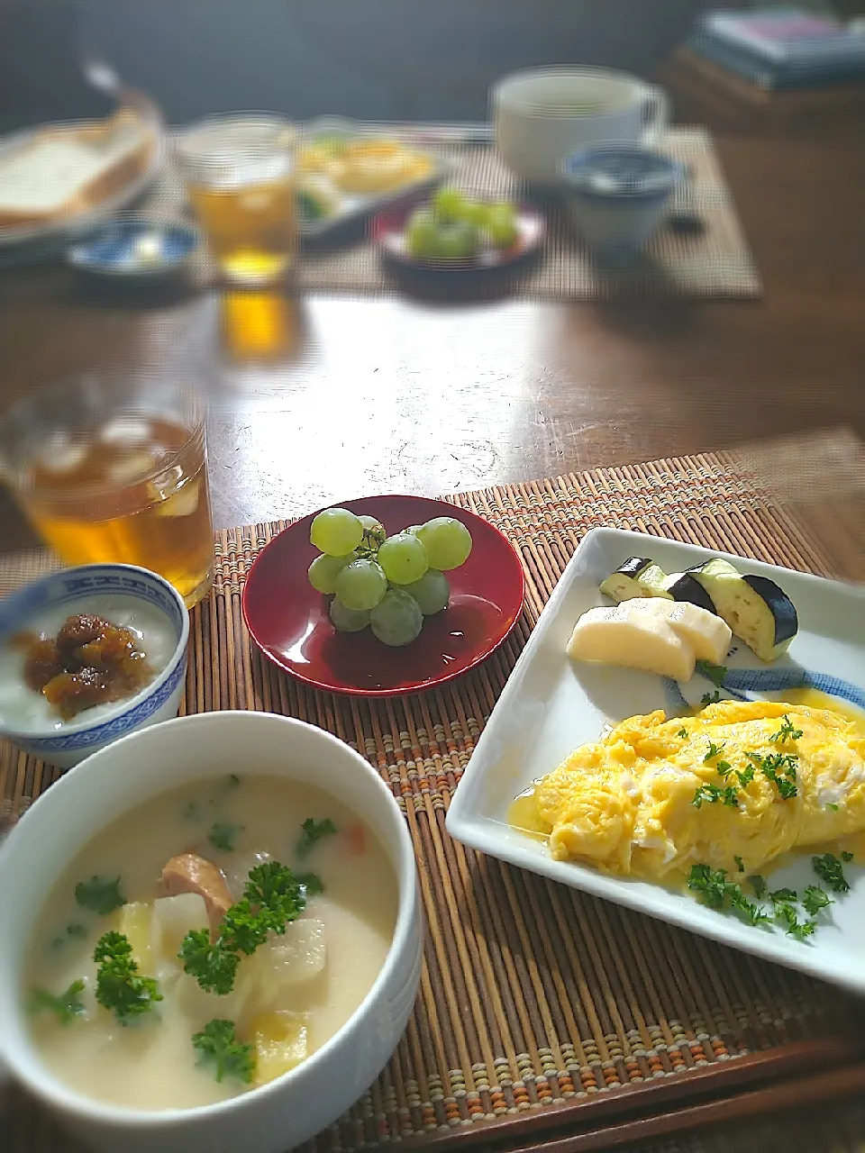 朝ごはん🌅！|まめころさん