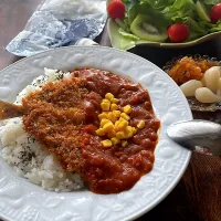 Snapdishの料理写真:寒こうじカレー🍛~安藤醸造さん直伝のレシピをオンラインで紹介されました