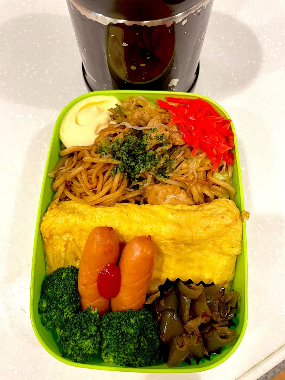 Snapdishの料理写真:パパ弁当🍱👨|みぃこさん