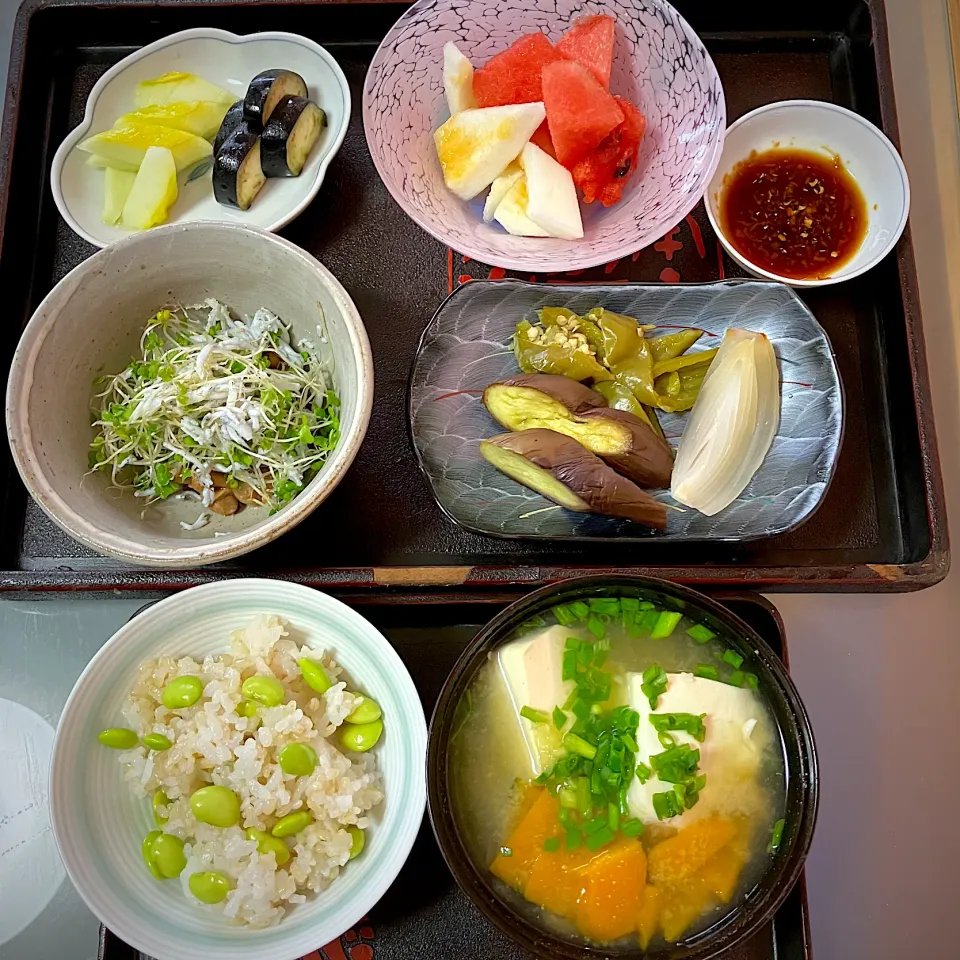 Snapdishの料理写真:朝ご飯🍚|ゆうこりんさん