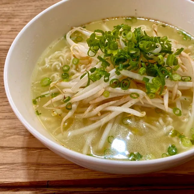 冷製 サッポロ一番塩ラーメン|ばくあんしゃさん