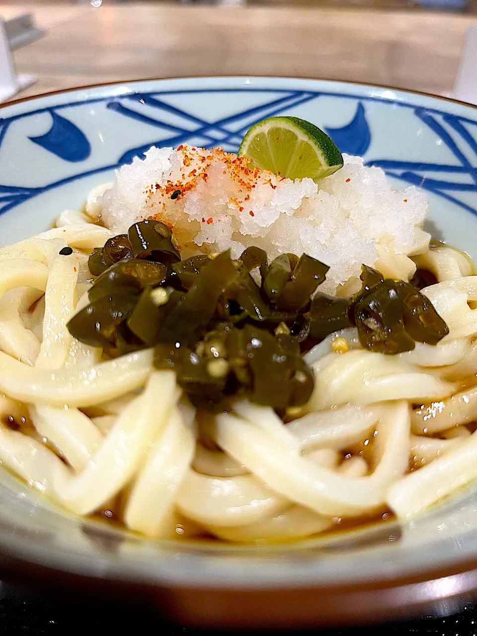 丸亀製麺　青唐辛子おろしうどん　辛い💦|須佐 浩幸さん