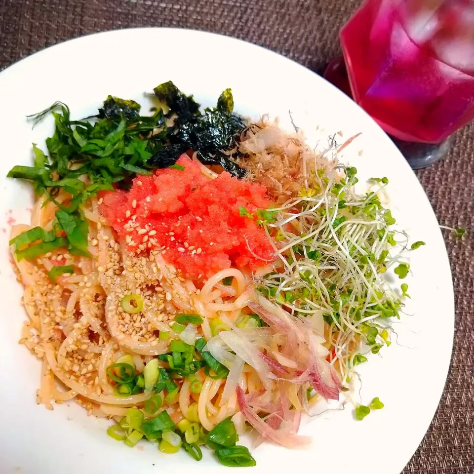 東京たらこスパゲティ風🍝和風たらこパスタ|うたかた。さん