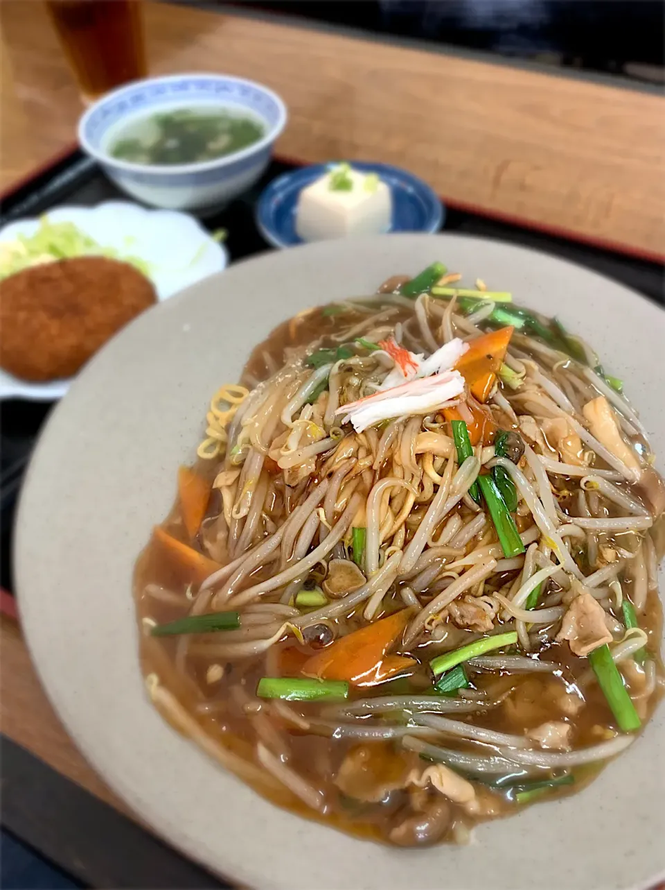 百好酒家　炒麺ランチ|れりさん