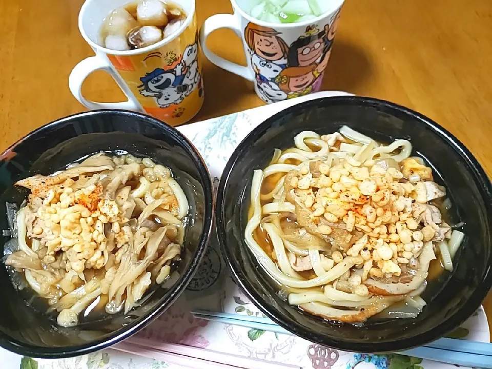 舞茸豚肉うどん|aiさん