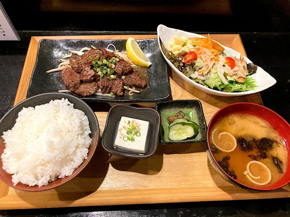 牛ハラミ焼肉定食|じょんさん