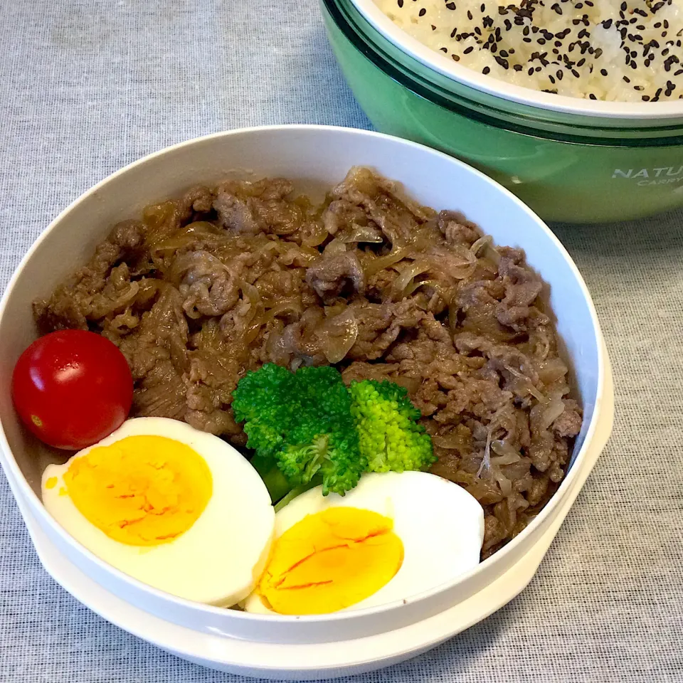 長女の夏期講習弁当〜　牛丼|yukoさん