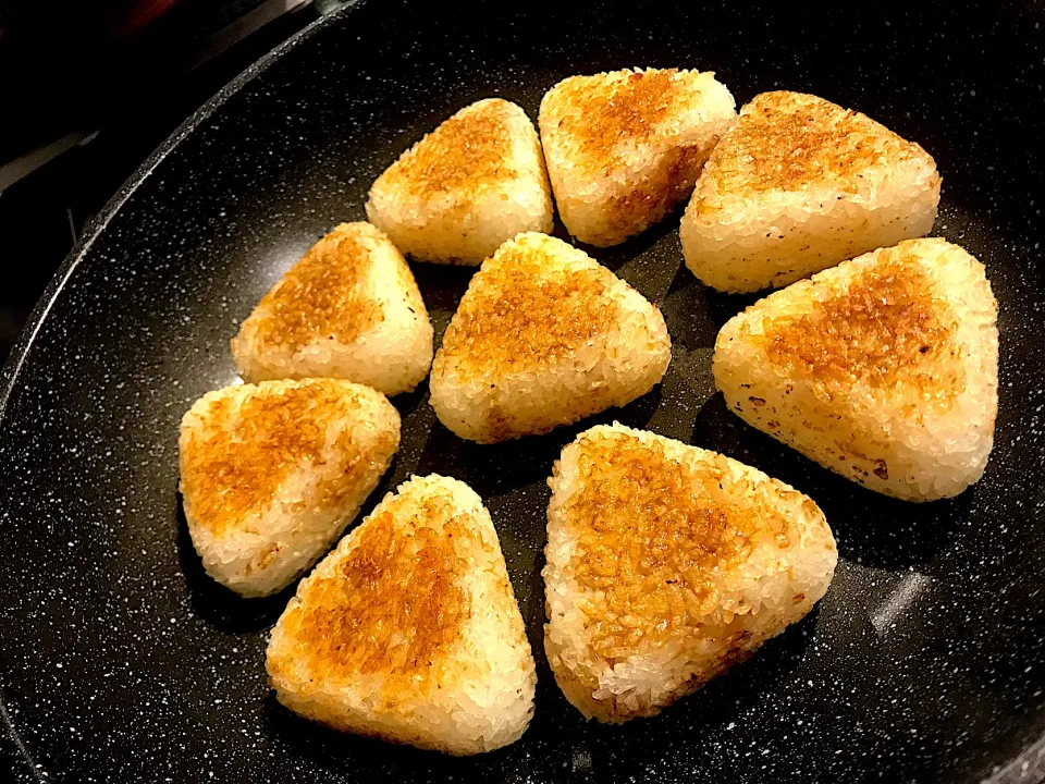 焼きおにぎり🍙|喰いしんぼう豚さん