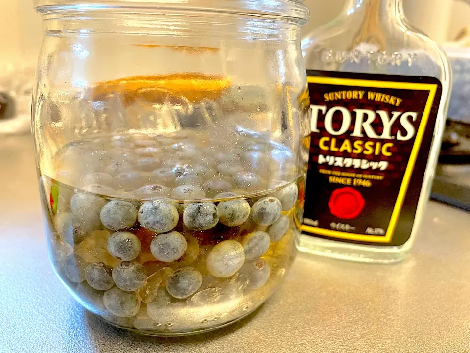 ブルーベリーのウィスキー漬け|morimi32さん