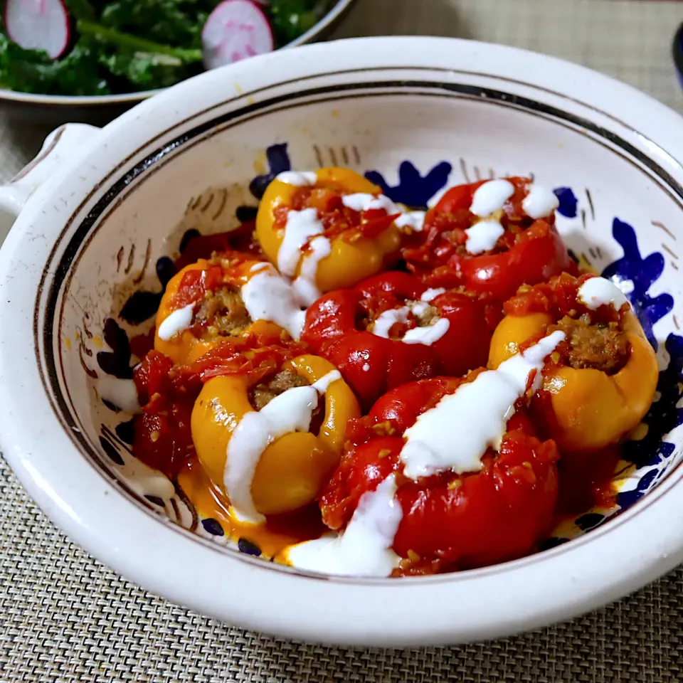 海斗さんの料理 いかに手間抜きで飴色玉葱にするか？🧅今日はレンチン編　で、ドルマ🇹🇷|かおるさん