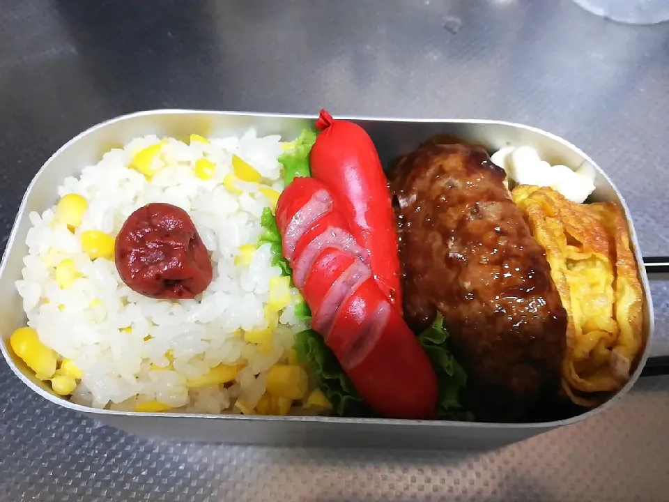 トウモロコシご飯弁当|Kaz Hiさん